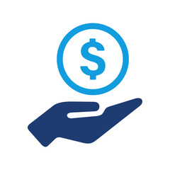 investment business sign icon vector design