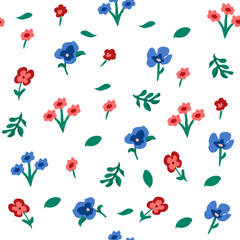  flowers seamless pattern, gentle seamless flower pattern, summer flower pattern, swimsuits seamless pattern, dress seamless flower patter, meadow