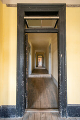 Inside a House at Bannack State Park Ghost Town