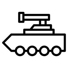 military tank line 