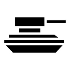 military tank glyph  