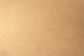 Organic craft soft light brown or beige recycled cardboard box color blank paper texture environmental friendly background with space - obrazy, fototapety, plakaty