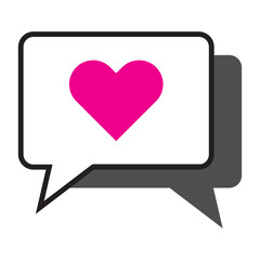 valentine icon and love icon