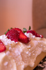 Exquisite Sweet Temptation: Strawberry and Cream Swiss Roll