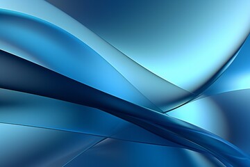 Obraz premium Clean Elegant Modern Business Presentation Background with Wave Flow Element Generative AI 