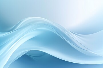 Clean Elegant Modern Business Presentation Background with Wave Flow Element Generative AI 