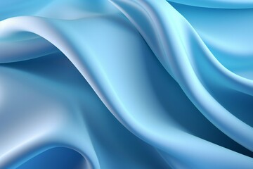 Obraz premium Clean Elegant Modern Business Presentation Background with Wave Flow Element Generative AI 