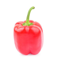 Red pepper isolated on white background
