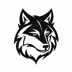Fototapeta premium Wolf head vector