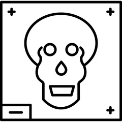 Skull X - ray Icon