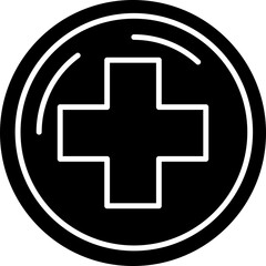 Obraz premium Hospital Sign Icon