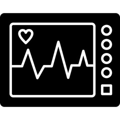 ECG Machine Icon