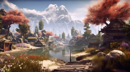 Beautiful Game Environment Art