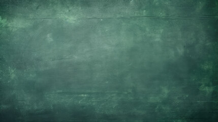 Fototapeta na wymiar Green chalkboard background. Generative AI