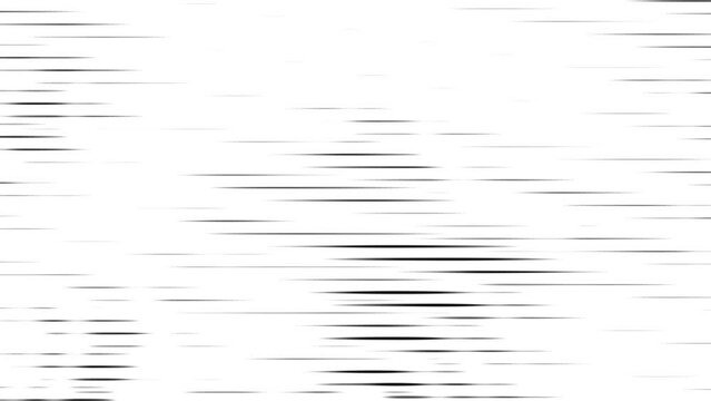 Black and whiite glow contour flow background. 2D rendering abstract background