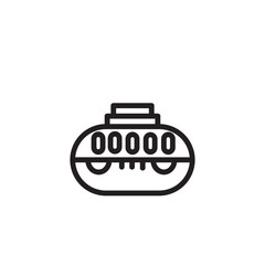 Cat Dog Health Outline Icon