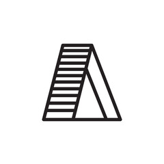 Course Show Sport Outline Icon