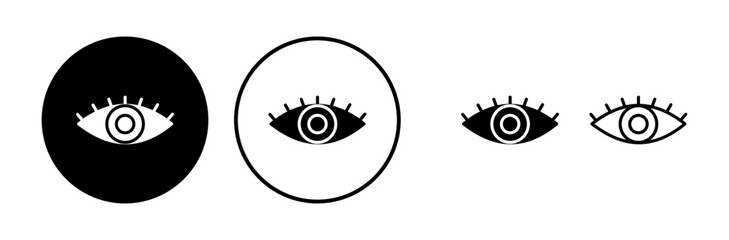 Eye icon. Look and Vision icon. Eye vector icon