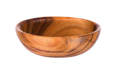 wood bowl on transparent png - Powered by Adobe
