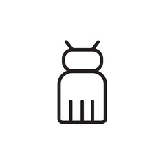Clothes Dress Fashion Outline Icon