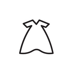 Clothes Dress Fashion Outline Icon