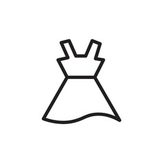 Clothes Dress Fashion Outline Icon