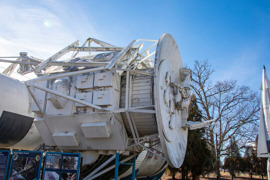 Huntsville USA 10th Feb 2023: part of skylab in U.S. Space Rocket Center.
 It was the first United States space station, launched by NASA, occupied for about 24 weeks between May 1973 and Feb 1974.