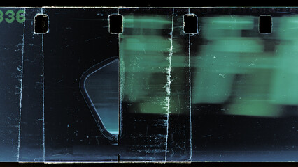Film Strip Texture Overlay Artifacts