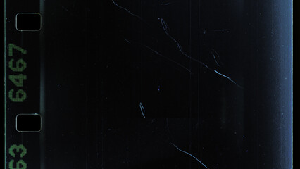Film Strip Frame Texture Overlay