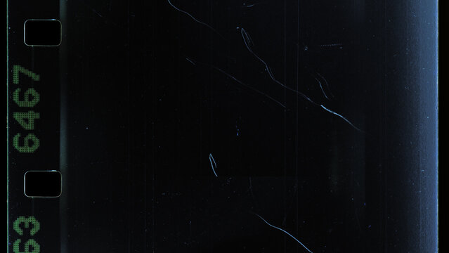 Film Strip Frame Texture Overlay