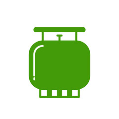 LPG icon vector logo design template flat style