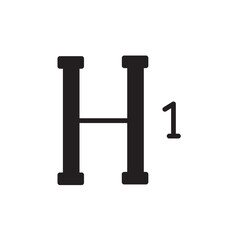 Header Text Title Icon