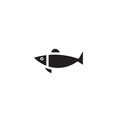 Naklejka na ściany i meble Fins Fish Animal Icon