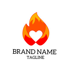 fire logo design
