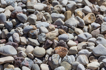 Beach stone background