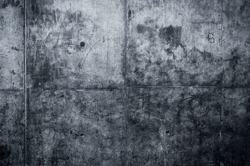 Grungy and smooth bare concrete wall