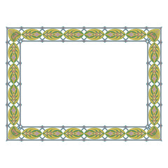classic ornate frame for invitations, banners, and flyers