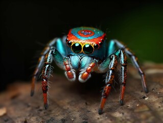 The Vibrant Explosion of the Peacock Spider's Mating Dance