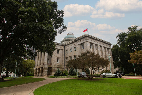 North Carolina State Capitol building in Raleigh, North Carolina.