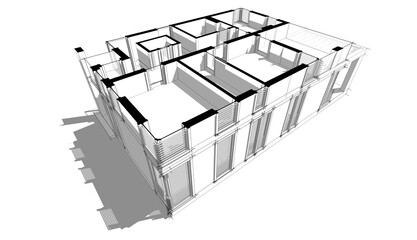 3d model house