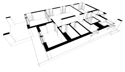 house plan blueprint