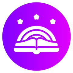 fantasy book gradient icon