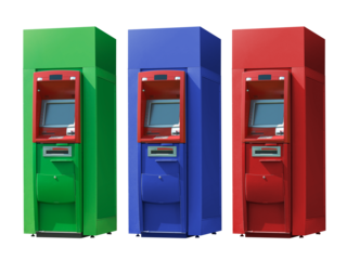 ATM Bank Cash Machine transparent background