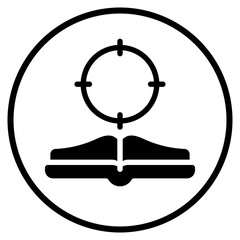 target glyph icon