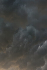 Fototapeta na wymiar Storm Clouds, Beautiful dramatic cloudscape, Cloudy sky background.