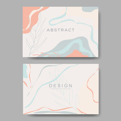 Naklejka na ściany i meble Abstract background of pastel colors is perfect for a variety of purposes, from web design to advertising to social media graphics. Design elements, making, card, flier, brochure. vector illustration.