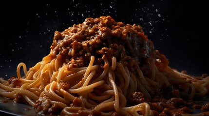 Spaghetti Bolognese. generative ai