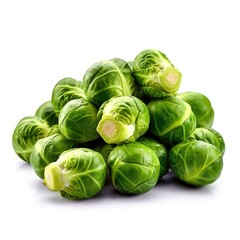 Fototapeta premium Sprouts isolated on white background (generative AI)