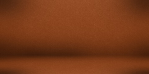 Fototapeta premium design modern and elegant brown background with black shadow border and grunge texture design