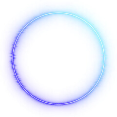 Neon frame border gradient colorful